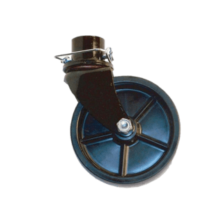 POLY WHEEL FOR JACK W/PIN - 2"